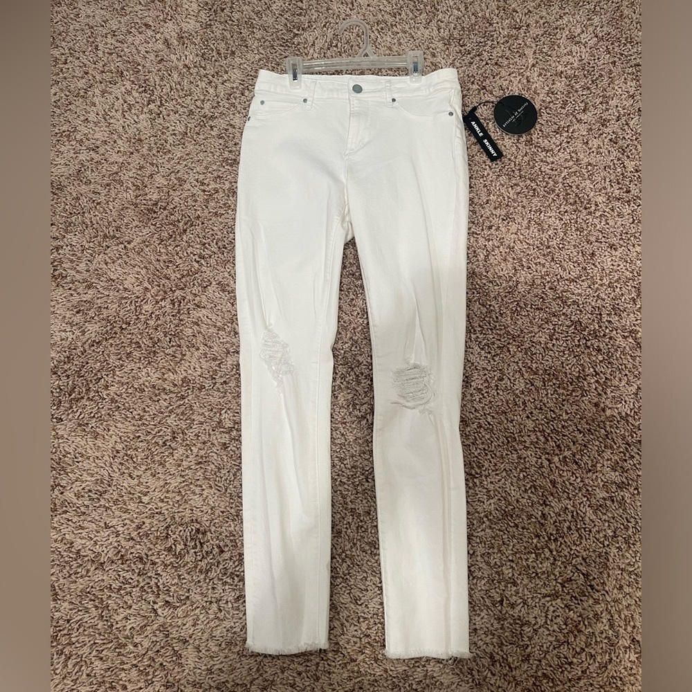 Article of Society White Jeans
